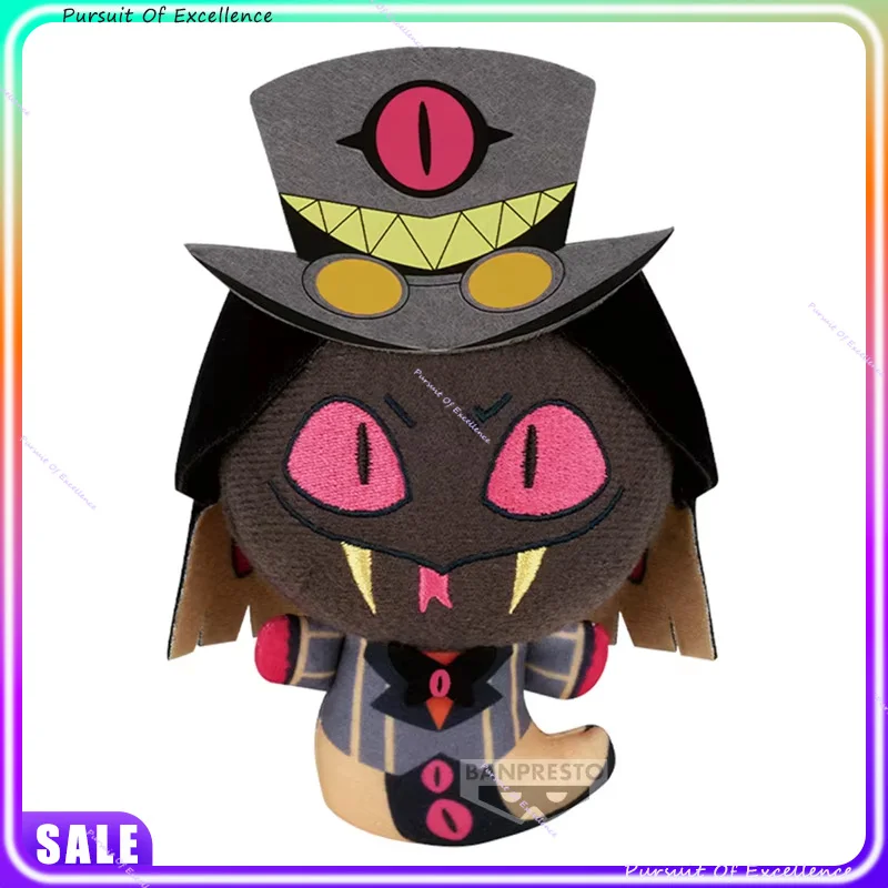 

15 см плюшевый рюкзак Hazbin для отеля, подвеска Alastor Angel Dust-модная мягкая кукла, кулон, брелок с персонажем аниме, периферийный подарок