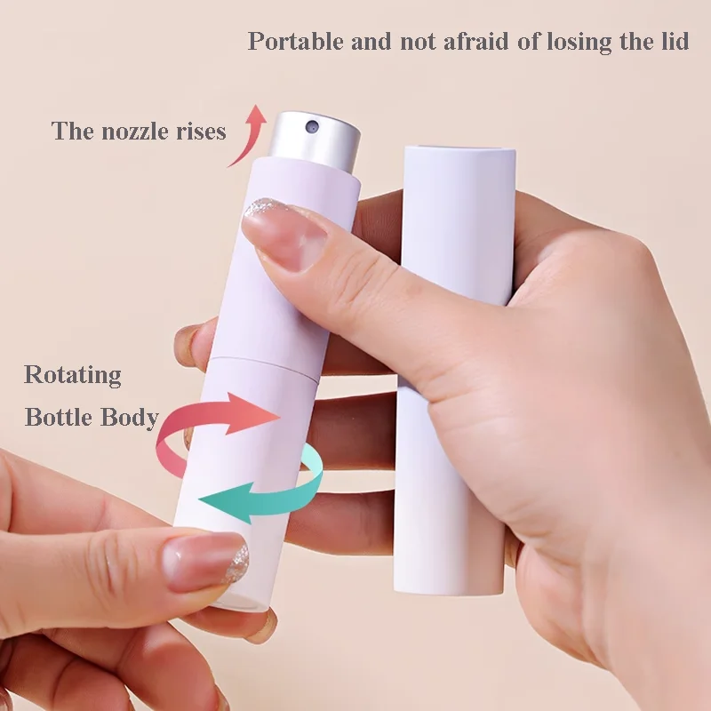 8ml Refillable Mini Perfume Bottle Portable Cosmetic Bottle Spray Bottle Atomizer Spray Container Travel Refillable Bottles