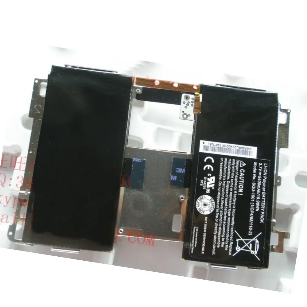 

for BlackBerry Playbook 32GB/64GB RU1 1ICP4/58/116-2 SQU-1001 916TA014F 5400mAh Batteries