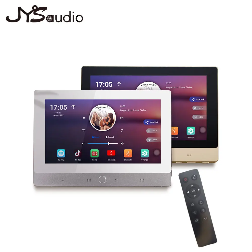 

Touch Screen Bluetooth-compatible Wall Amplifier Android4.4 and WiFi Power Smart Control Music Amp HiFi Stereo Home Audio System