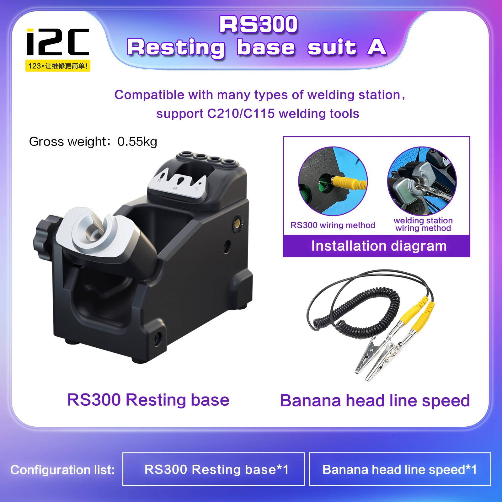 i2c-rs300-stand-dormant-base-with-banana-cable-soldering-station-compatible-with-210-245-115-welding-iron-handle