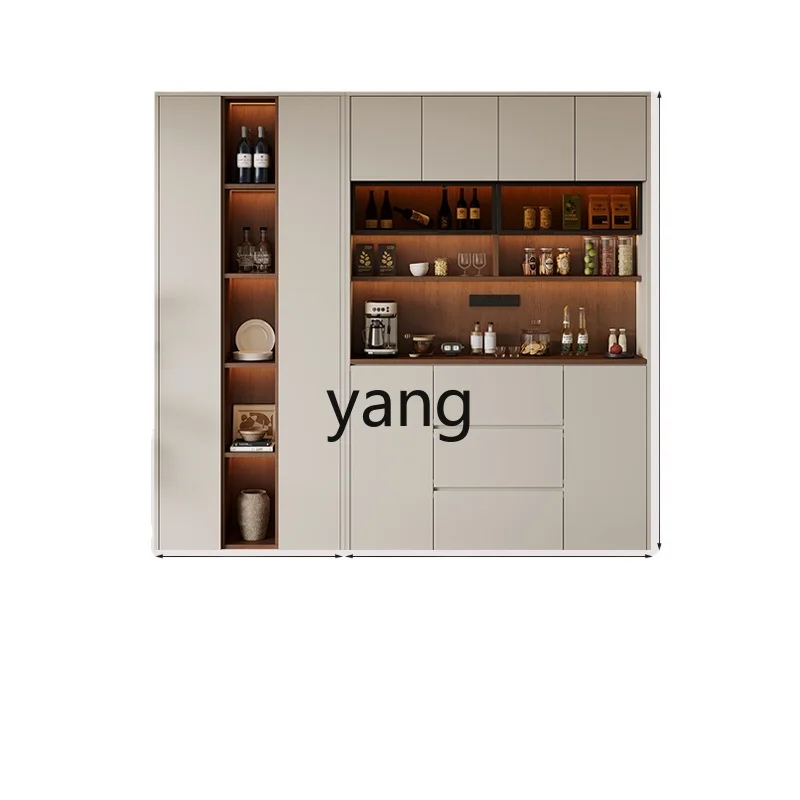 

LH medieval style all solid wood embedded refrigerator side cabinet integrated against the wall oven cabinet