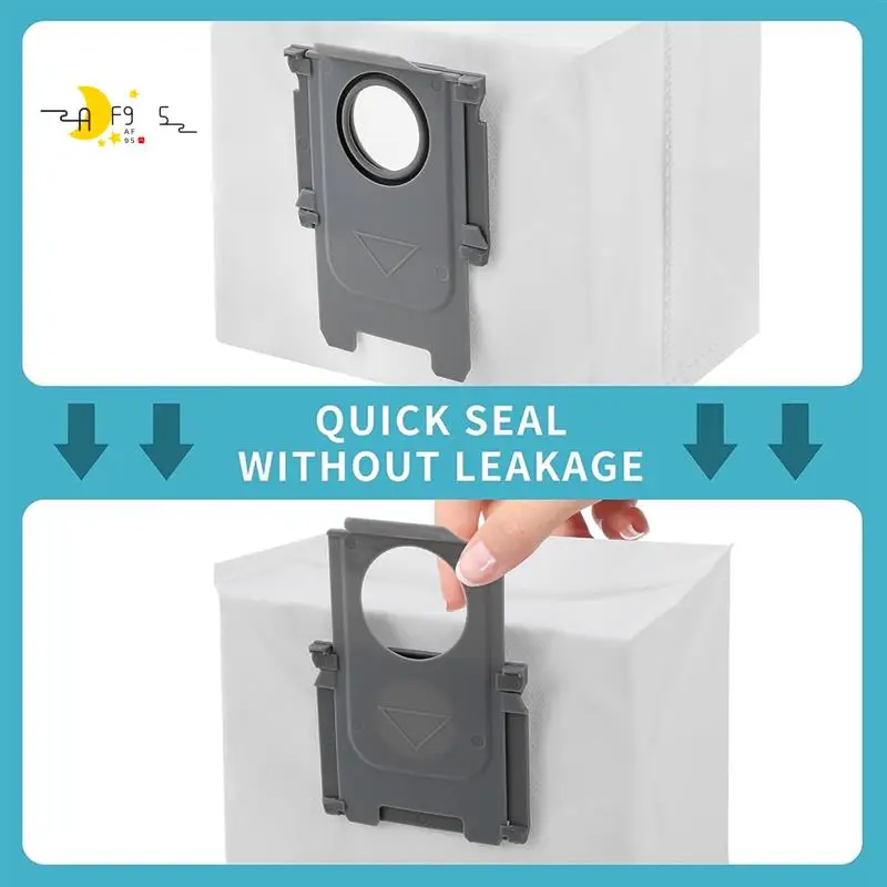 

AF95-20 шт. для Roborock S8+ /S8 Pro Ultra / S7 Maxv Ultra / Q5 / Q5+ / Q7+ / Q7 Max+ Замена пылесоса с мешком для мусора