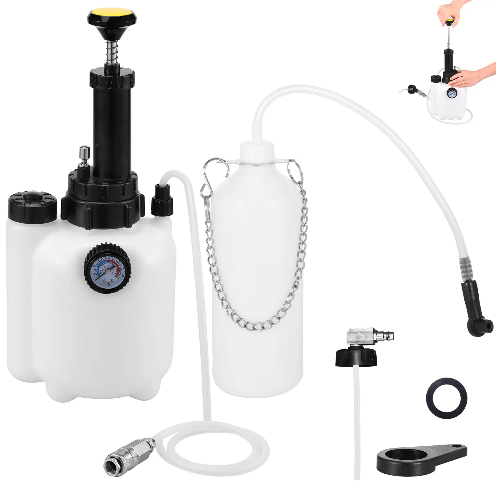 3l-manual-car-brake-bleeder-kit-with-1l-oil-bottle-and-4-master-cylinder-adapters-professional-gearbox-oil-filling-filler-tool