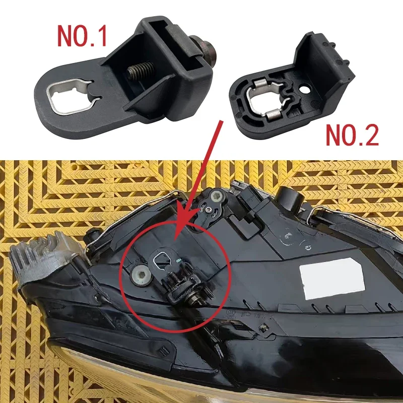 8R0998121A for Audi Q5 2013-2017 front headlight fixing bracket lamp claw front lighting lamp foot clip repair kit