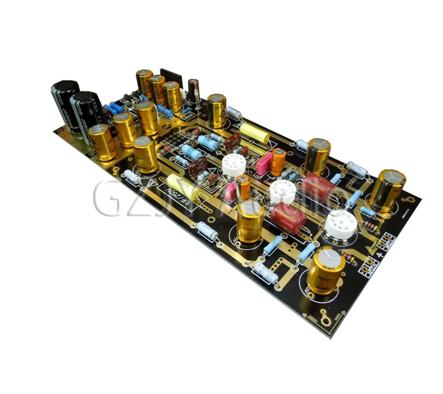 Imagem -04 - Hifi Audio Tube Phono Amplifier Pre-amp Kit Faça Você Mesmo Versão de Atualização Mais Recente Ear 834 mm lp Turntable 834 mm