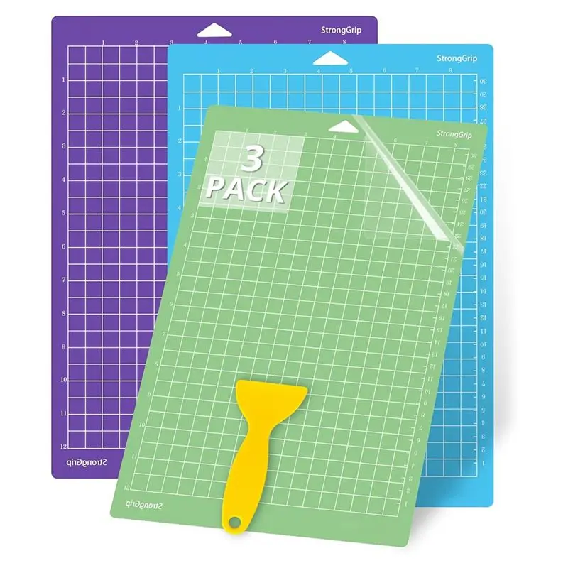 

Комплект из 3 многоразовых клейких ковриков для резки Classy-Cutting Mats For Joy Xtra, 8.5X12 дюймов, для плоттера