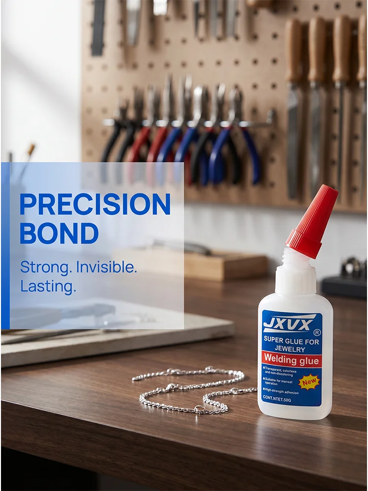 50 g of high-capacity, oil-based, super-strong, fast-drying adhesive; high-strength instant adhesive; waterproof, heat-resistant, and impact-resistant; transparent
