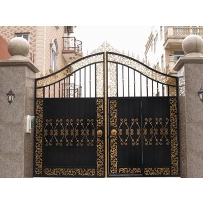 

Golden Supplier Cheap Wrought Iron Gates Double Door Iron Gates Iron Gates Models