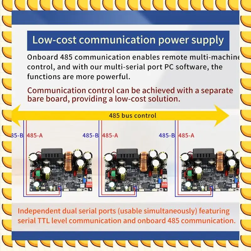 

BAAU XY12522 CNC DC Adjustable Stabilized Power Supply Constant Voltage And Current Module 125V/2000W
