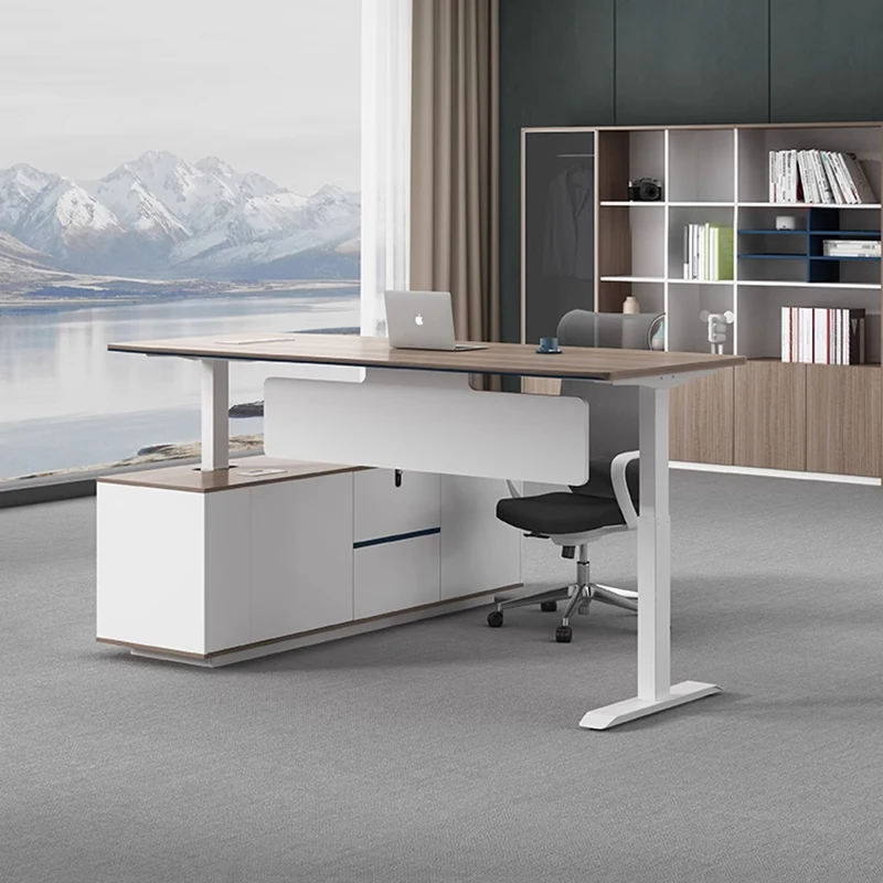 Office Furniture Computer Table Lift Tables Shanding Desk Sit Stand Desk Height Adjustable Desk