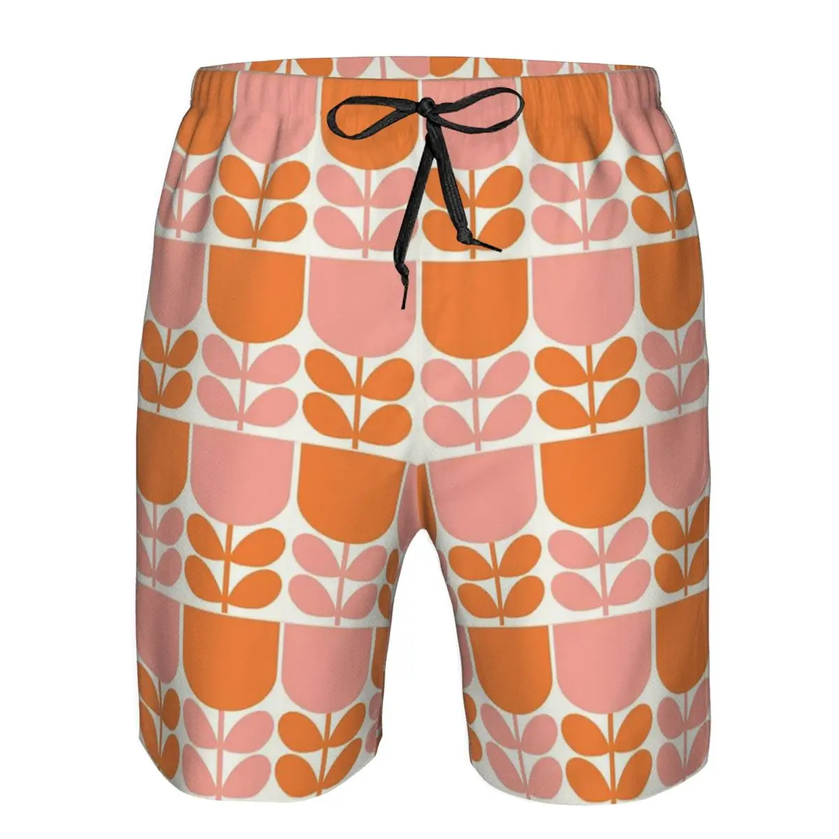 Spring Bloom Orla Kiely Trunks Beach Board Shorts Casual Quick Dry Swim Summer Men Pants