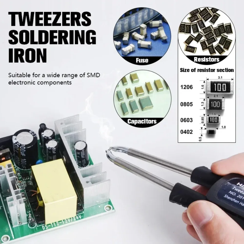 T12 Soldering Station STM32 Chip Version 2.1 OLED Digital Temp Control 5pin Soldering Iron/Tweezers Handle AUTO Sleep