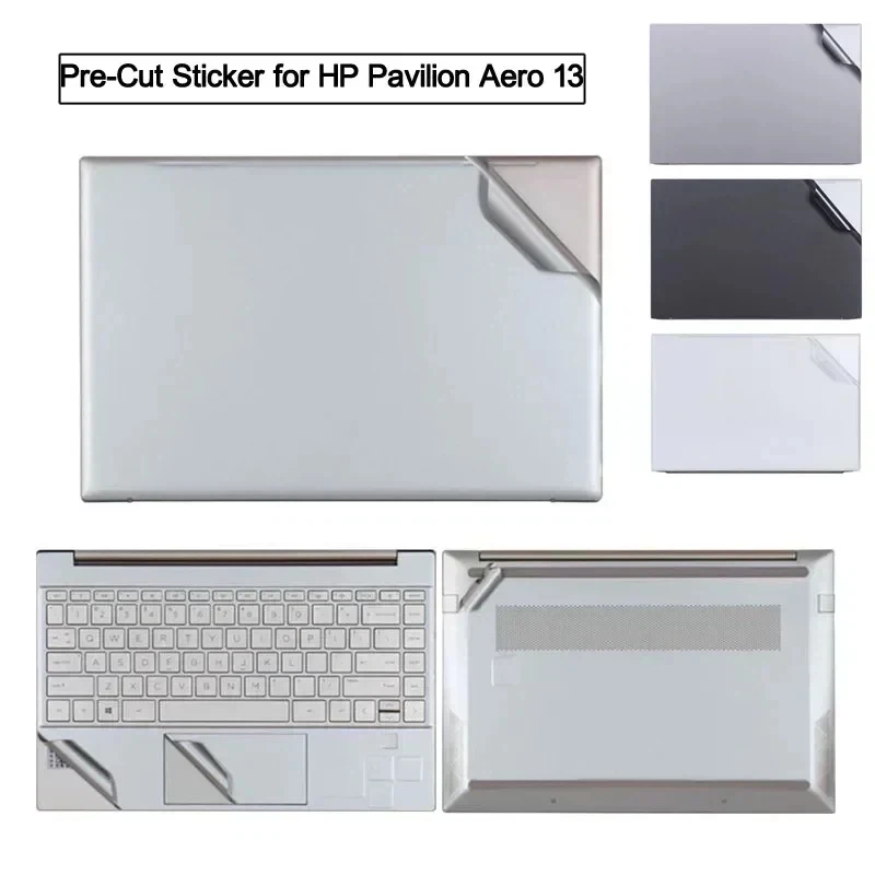 

Pre-Cut Anti Fingerprint Laptop Vinyl Sticker Skin Cover for HP Pavilion Aero 13 13-be 13-bg X360 13-u 13.3 2024 2023 2022 13-an