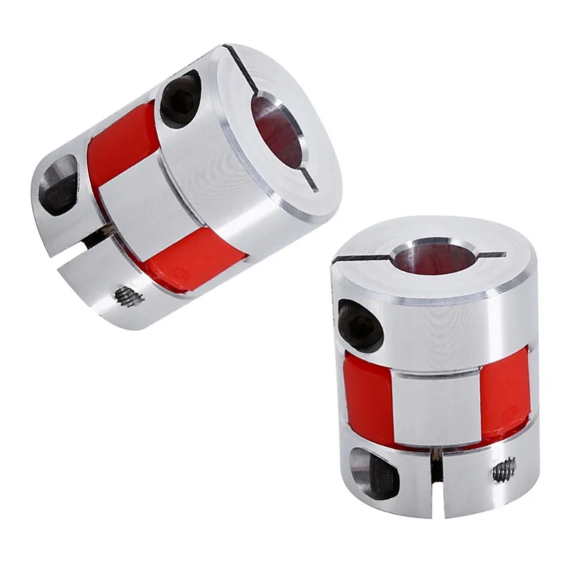 D9 8mm X 10mm Flexible Plum Shaft Coupling CNC Stepper Motor Encoder Coupler Elastic Coupling Machine Work Tools Joint Coupling