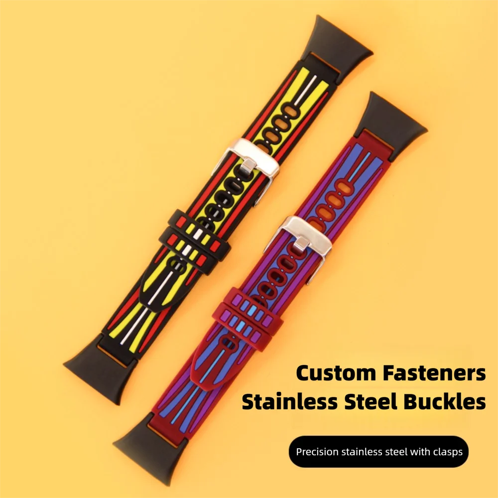 Butterfly Pattern Strap For Xiaomi Mi Band 7 Pro Bracelet Quick Release Skin-friendly Soft Silicone Replacement Sport Smart Band