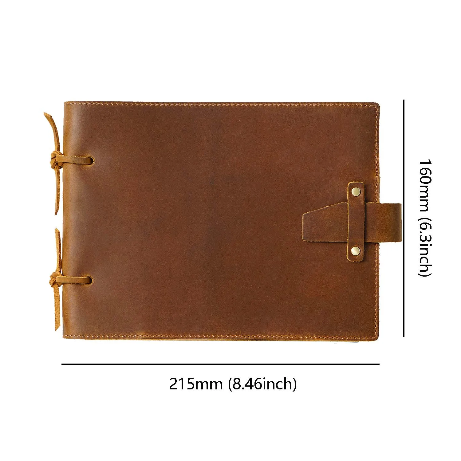 Genuine Leather Sketchbook Retro Painting Notebook Boy\