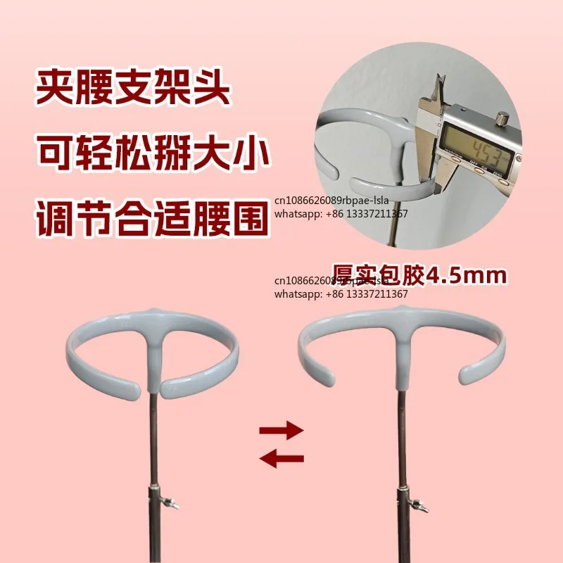 Waist BJD 6 Points 4 Points Uncle Bracket Environmentally Friendly Resin Rubber Stainless Steel Material