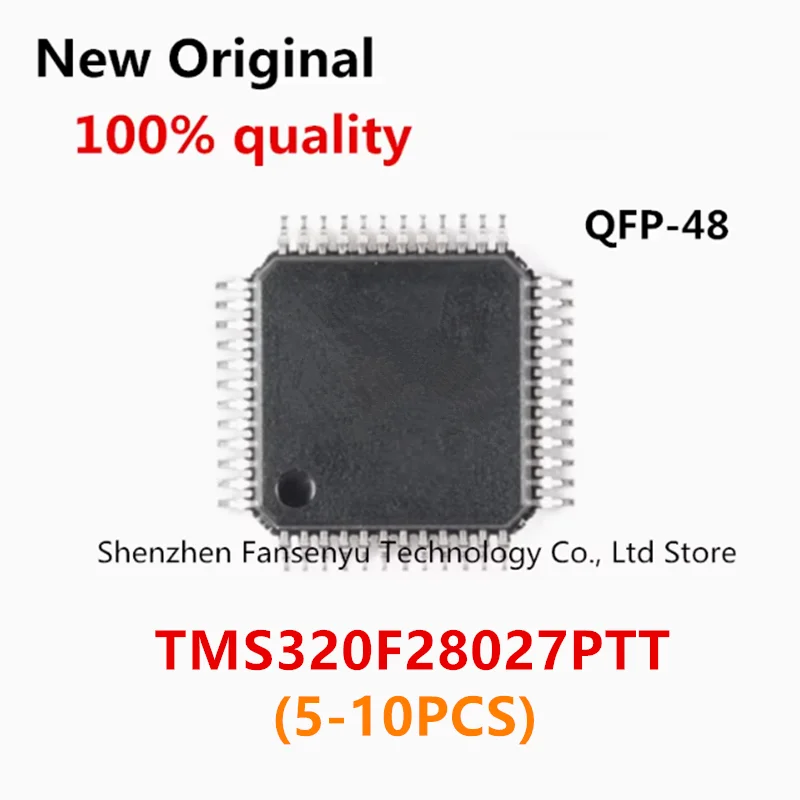 (5-10piece)100% New TMS320F28027PTT F28027PTT QFP-48 Chipset