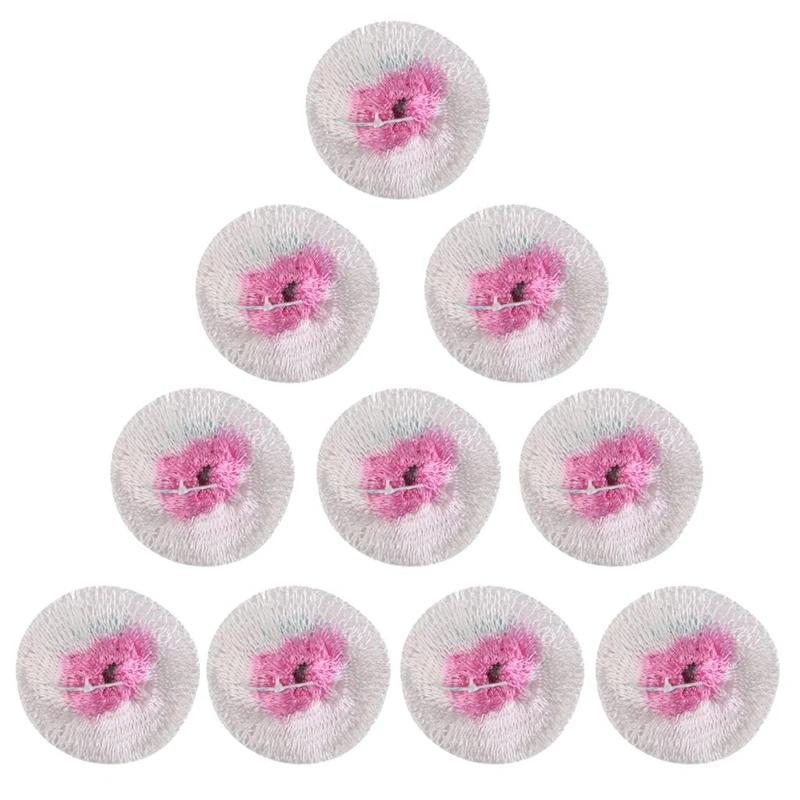 Hot 50 Pieces Replacement Gas Pressure Lantern Mantles For Camping Tent Lamp Light Pink Color