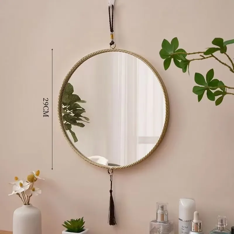 Home bedroom wall-mounted decorative mirror