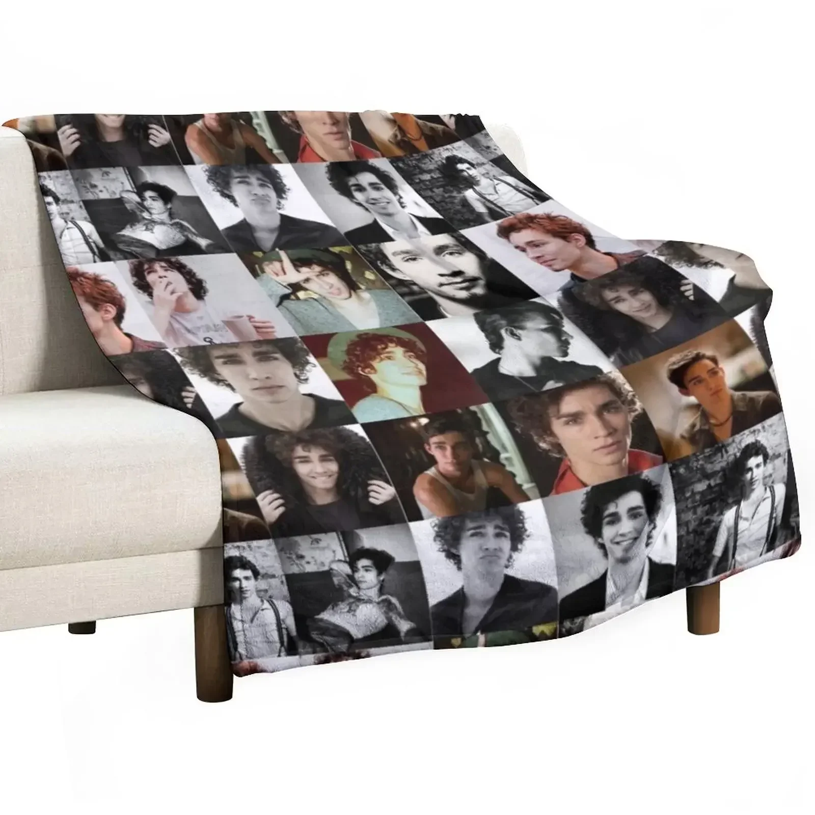 Robert Sheehan Throw Blanket For Sofa Thin Large Blankets