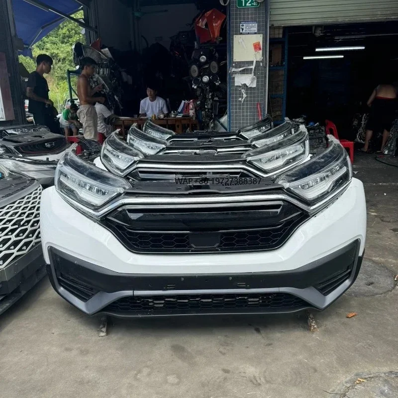 

Suitable for 2019-2024 CRV Front Mouth, Front Bumper Grille, Headlight, Radiator, Hood, Wing, Front Nose Assembly
