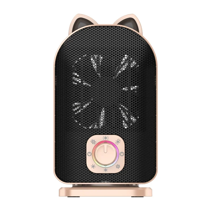 سطح المكتب المنزلي الصغير الكهربائية دفئا توفير الطاقة مكتب صغير غرفة نوم الحرارة السريعة سخانات المنزل السيراميك التدفئة سخان الحمام