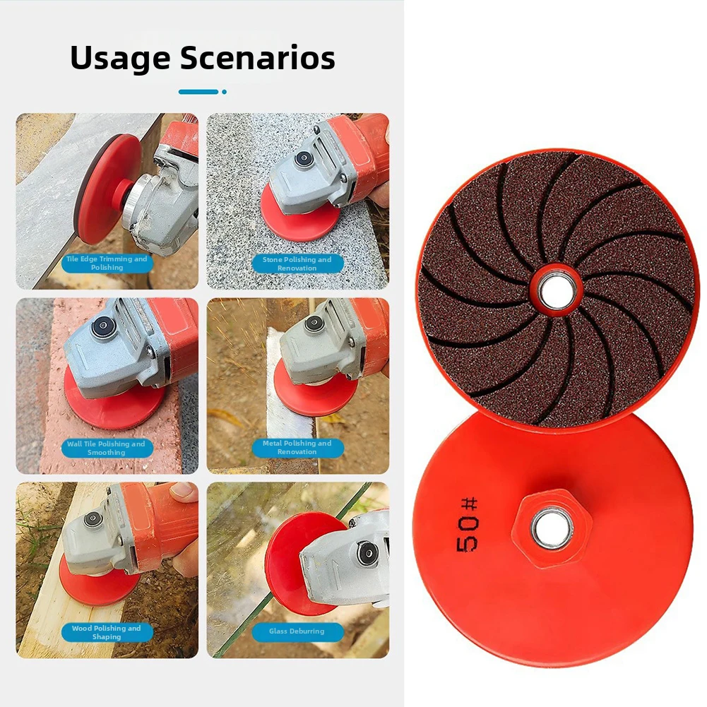 

Integrated Polishing Angle Grinder Discs Ceramic Tile Edge Trimming Pad Mutipurpose Grinding Tool For Marble Porcelain-Granite