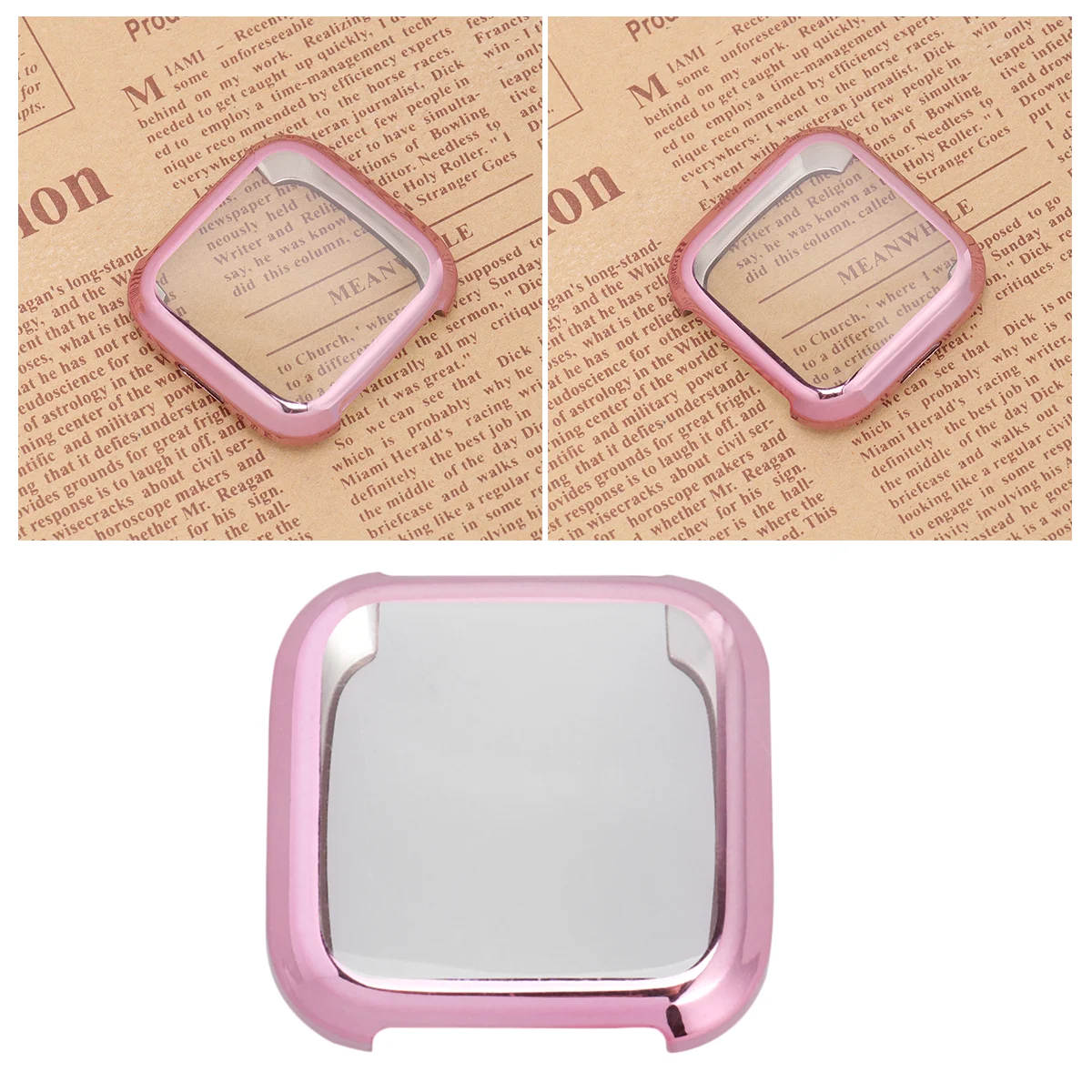 

Screen Protector Holder Wristwatch Band Watches Smartwatch Case Cover Protective Glass Frame