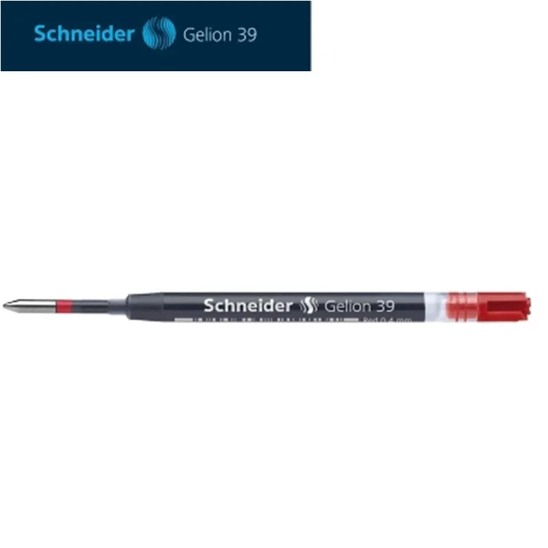 Imagem -05 - Schneider Gelion39 Recarga de Caneta de Tinta Gel Cores 04 mm Preto Azul Vermelho Cores Material de Escritório e Escolar Unidades