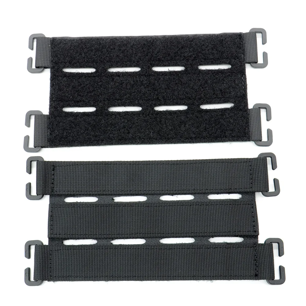 Molle Patch Panel with Laser Cutting Loop, Molle Patch Display Holder for Backpack,6X3.2 Mini Patch Board