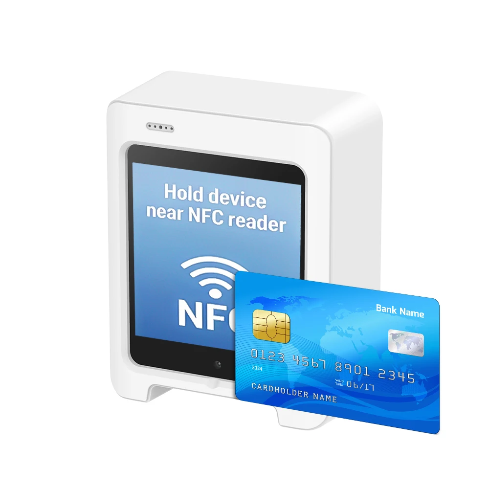 Card Payment Unattended Terminal with Mini Self-Service Kiosk NFC Card Chip