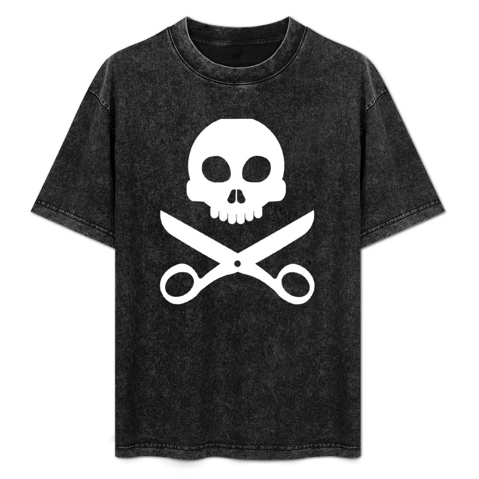 

Skull and Scissors T-Shirt fashion shirts graphic shirts custom t shirt heavyweights heavyweight t shirts for men