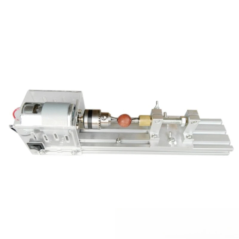 For Miniature Bead Lathe, Grinding, Polishing and Cutting Bead  Machine, Mini Machine Tool Woodworking Lathe