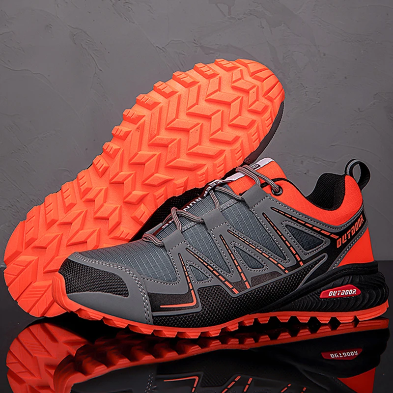 

Мужская и женская походная обувь, водонепроницаемые уличные кроссовки на шнуровке, треккинговые кроссовки для альпинизма, тактические кроссовки для горных прогулок и охоты