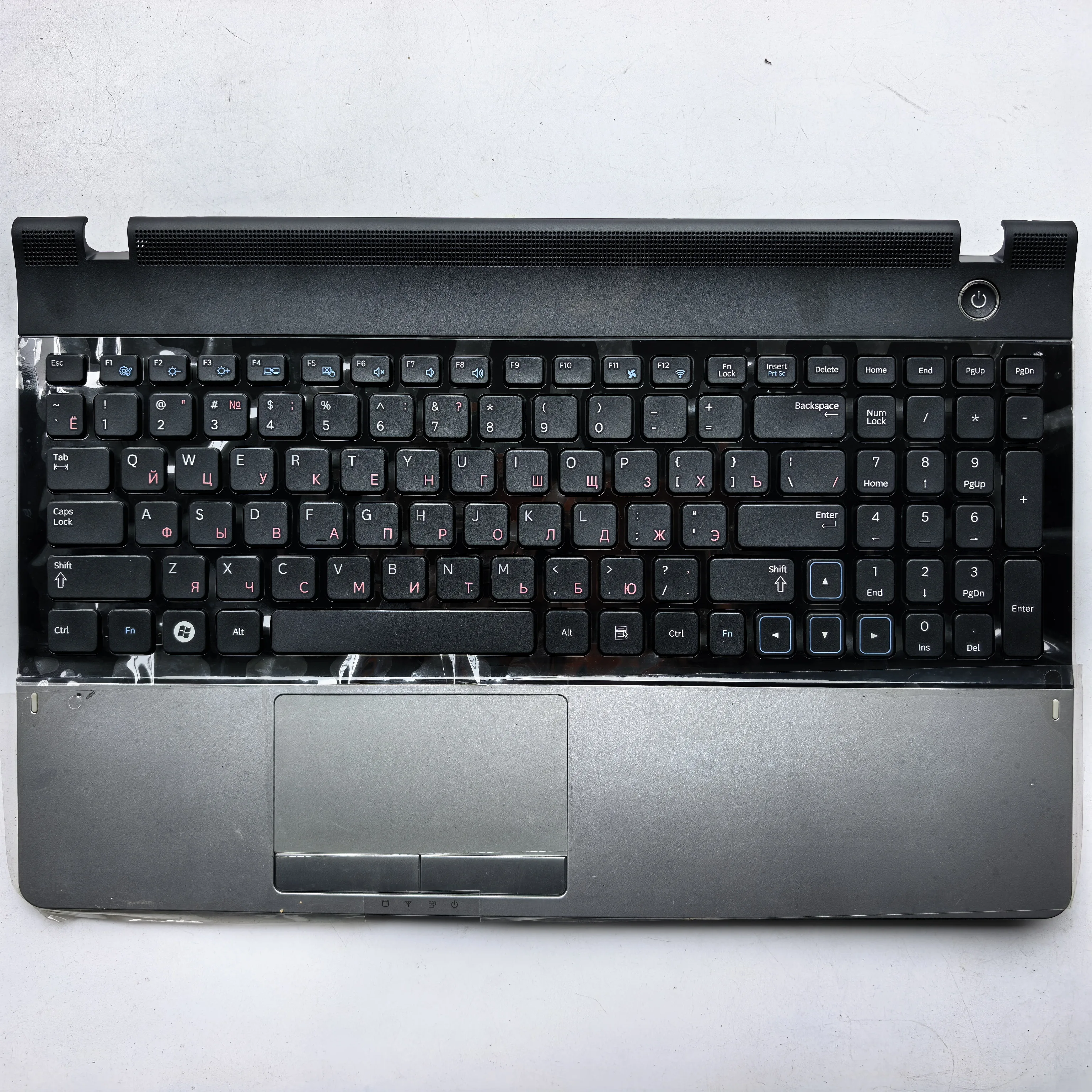 

RU layout new laptop palmrest cover with keyboard for samsung NP300 15″ NP300E5A 305E5A 30TE5A 300E5C BA75-03405C