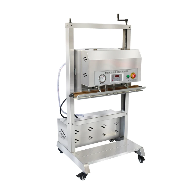 Plush Toys/bedding Vertical Vacuum Machine 600/800/1000 Type Commercial Retail Product Packaging Vacuum Machine