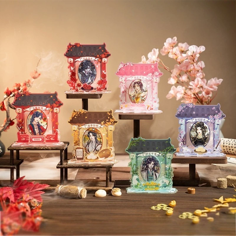 

Anime Heavenly Official’S Blessing Xie Lian Hua Cheng Blind Box Cosplay Acrylic Stand Tian Guan Ci Fu Desktop Decoration Gifts