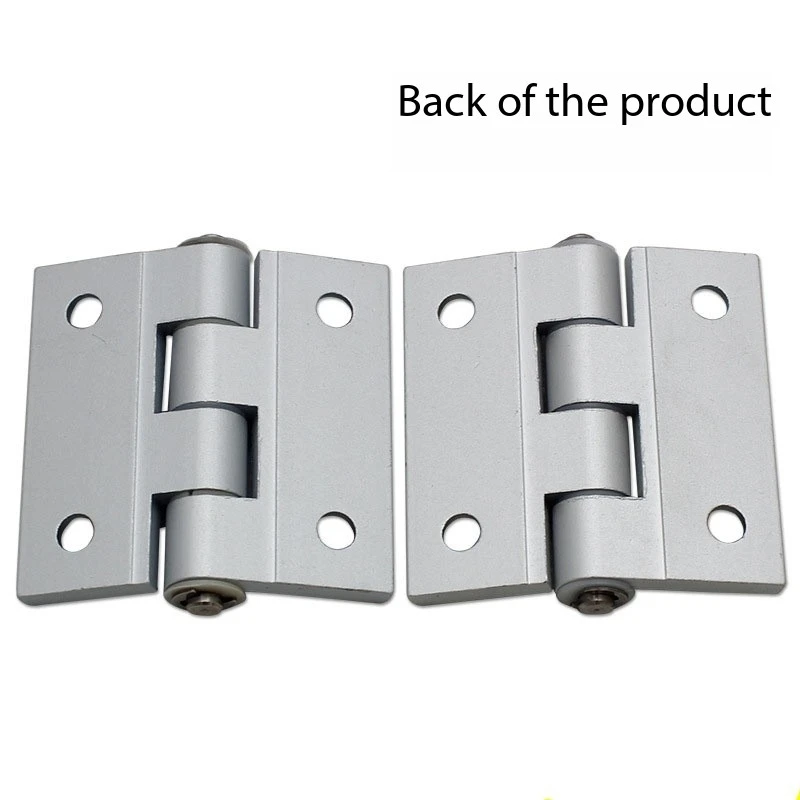 Hardware, aluminum profiles, hinges, thickened aluminum alloy, zinc alloy, DL2002 metal hinges, black and white industrial color