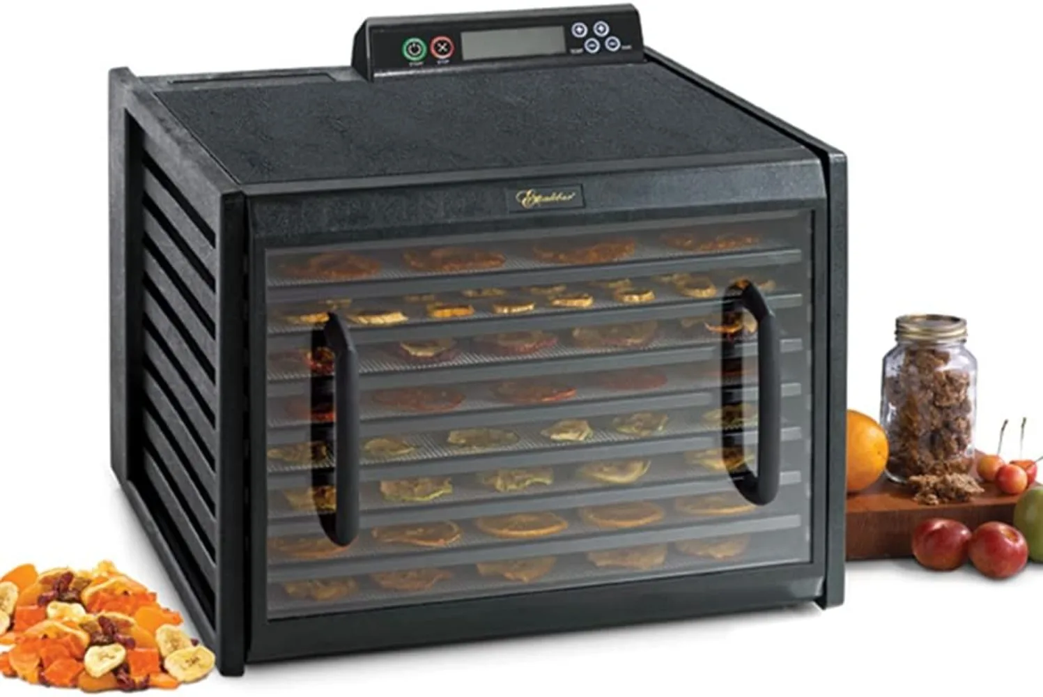 Excalibur 3948CDB Electric Food Dehydrator Machine with 48-Hour Timer, Automatic Shut Off and Temperature Control, 600 W