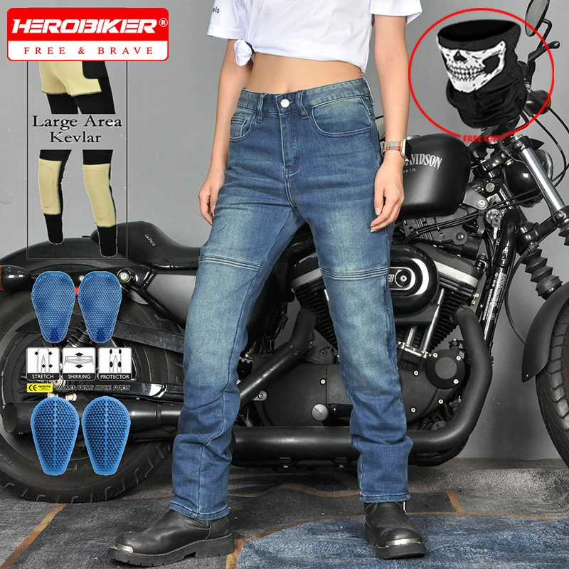 

Новинка 20%, мотоциклетные джинсы VOLERO, мотобрюки для мотокросса, женские уличные джинсы для верховой езды с защитным снаряжением, мотоциклетные брюки