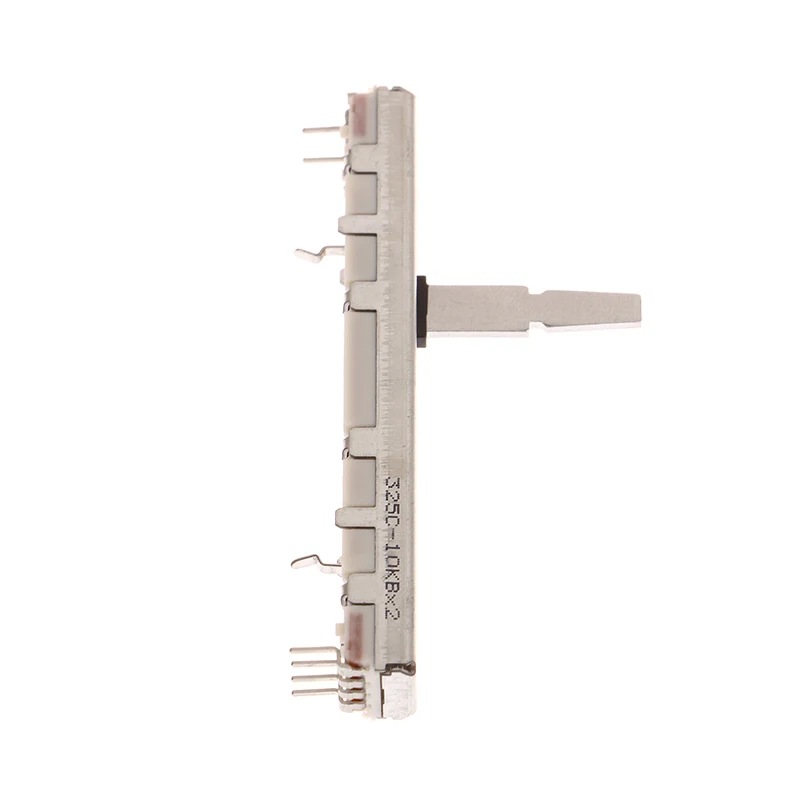 Potenciómetro deslizante recto serie RS45, fader de tempo y pitch 10KB×2 DCV1024, longitud total 60MM, para DDJ-SB, DDJ-SB2, DDJ-SB3, DDJ-400 (1 unidad)