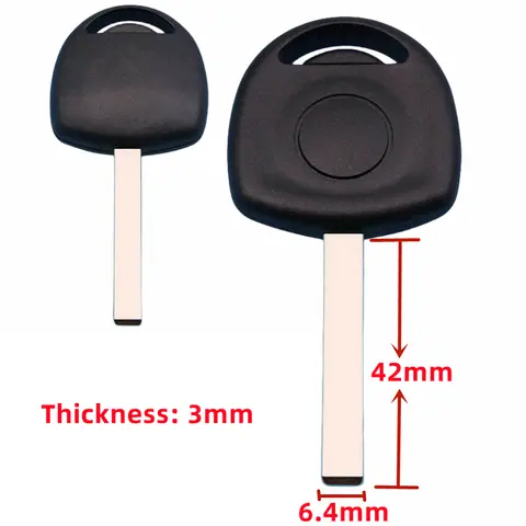 OEM 10Pcs Replacement Key Case Transponder Remote Key Shell For Opel Vectra Astra Combo For Chevrolet Cruze With HU100 Blade