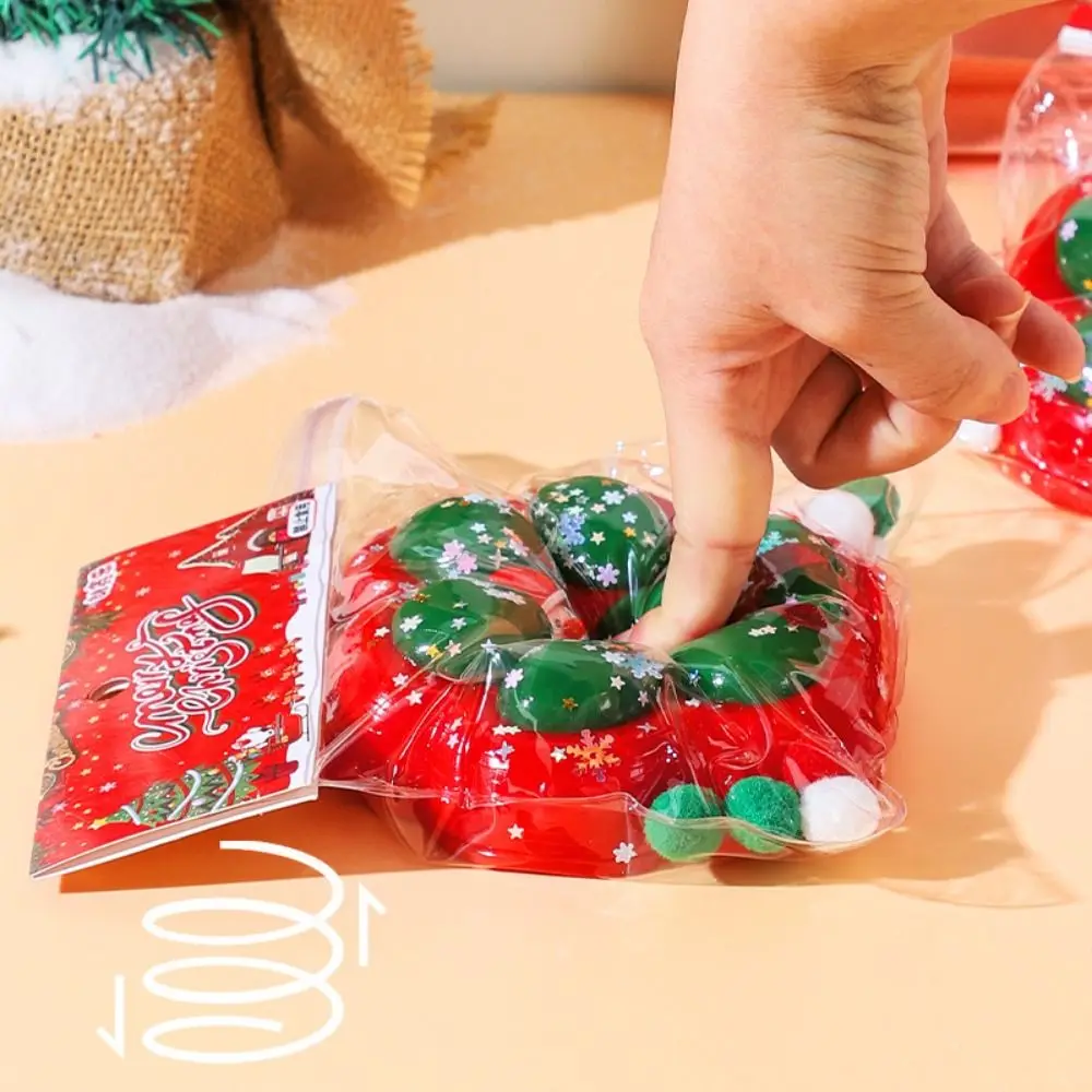 Super grande natal gato pata squeeze brinquedos lento rebote silicone dos desenhos animados brinquedo fidget colorido 13cm gato pata pitada brinquedo