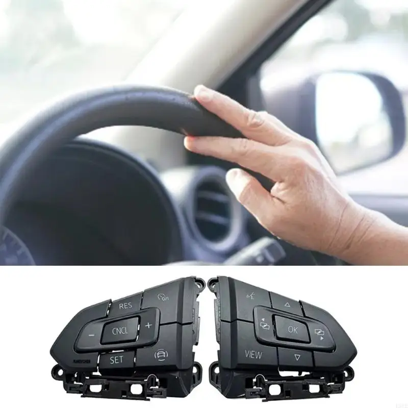 

Car Steering Wheel Switches Button Bezel Cover for Golf 8 2020-2021 G8AJKZZCPZ G8AJKZYCPZ Replacement Automotive Accessory H9EE