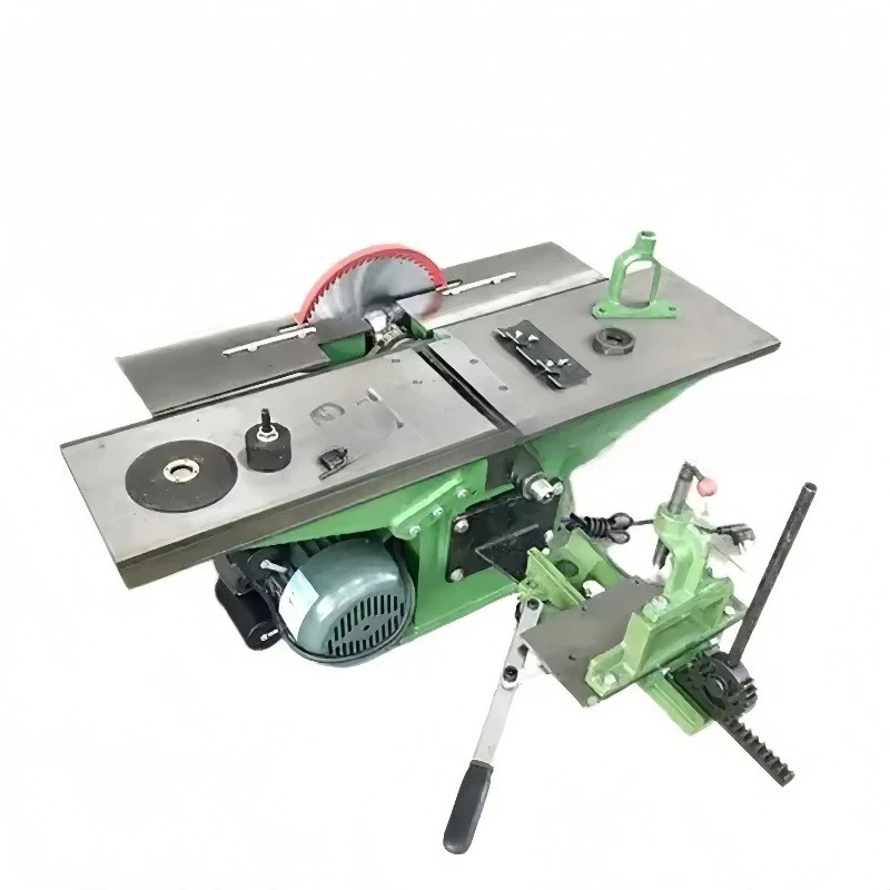 Multifunctional with CE certified planer thickened woodworking equipment -in- sliding tle saw