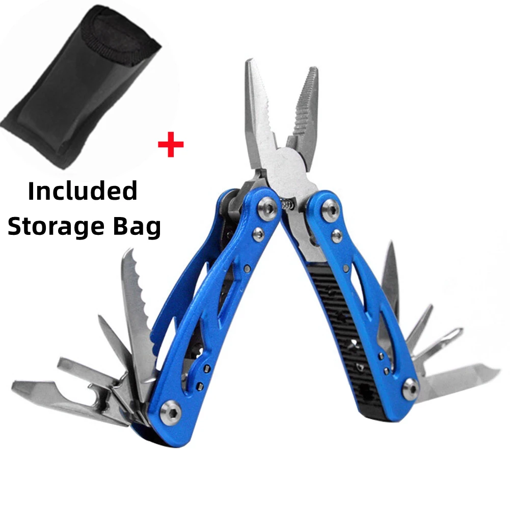 Multifunction Folding Pliers Multi-tool Pocket Knife Pliers Folding Pliers Multi Functional Tool Fishing Hiking Outdoor Camping