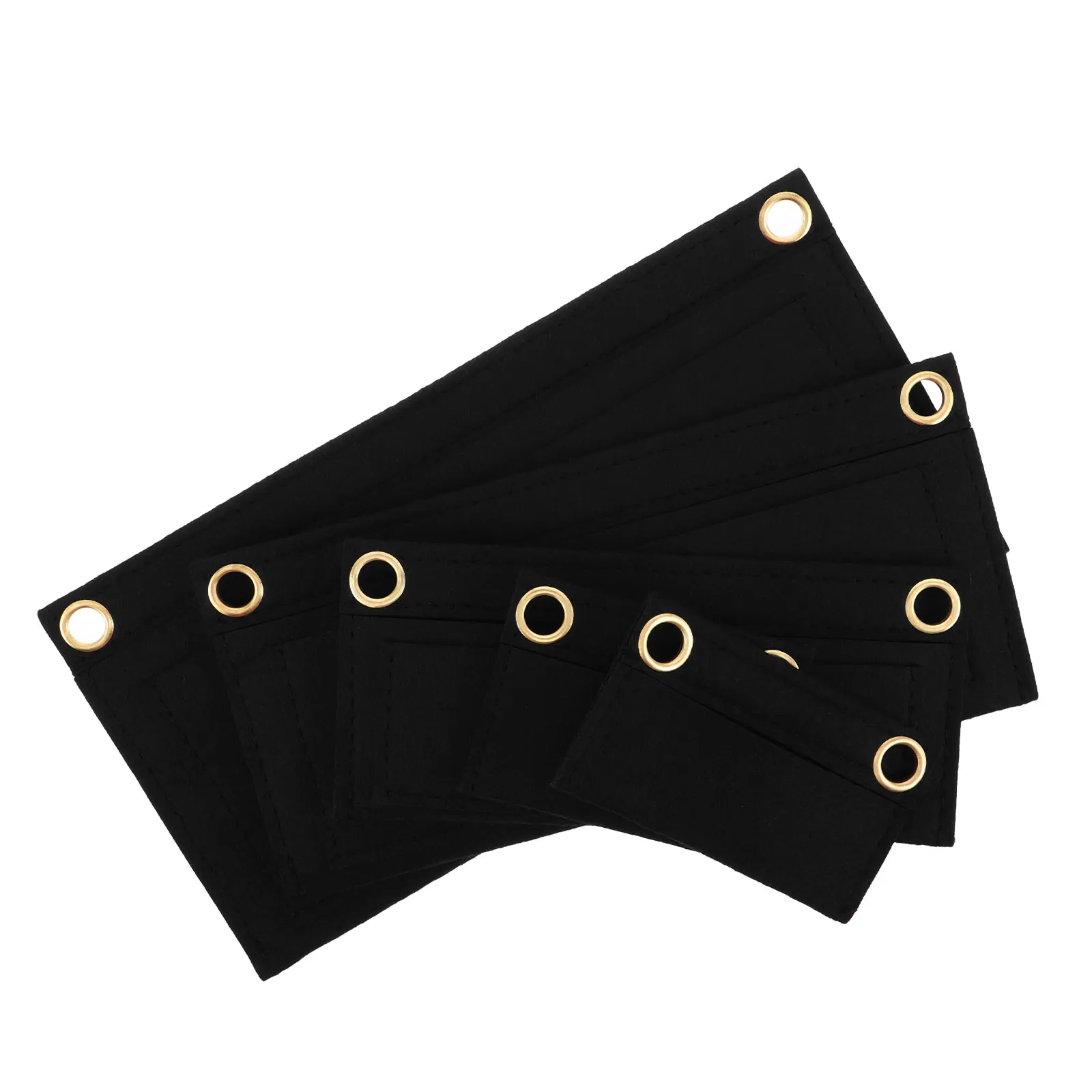 

5Pcs Felt Purse Organizer Insert Multi-Compartment Purse Divider for Clutch Handbags Tote Bags Wallet Organizer Pouch Travel