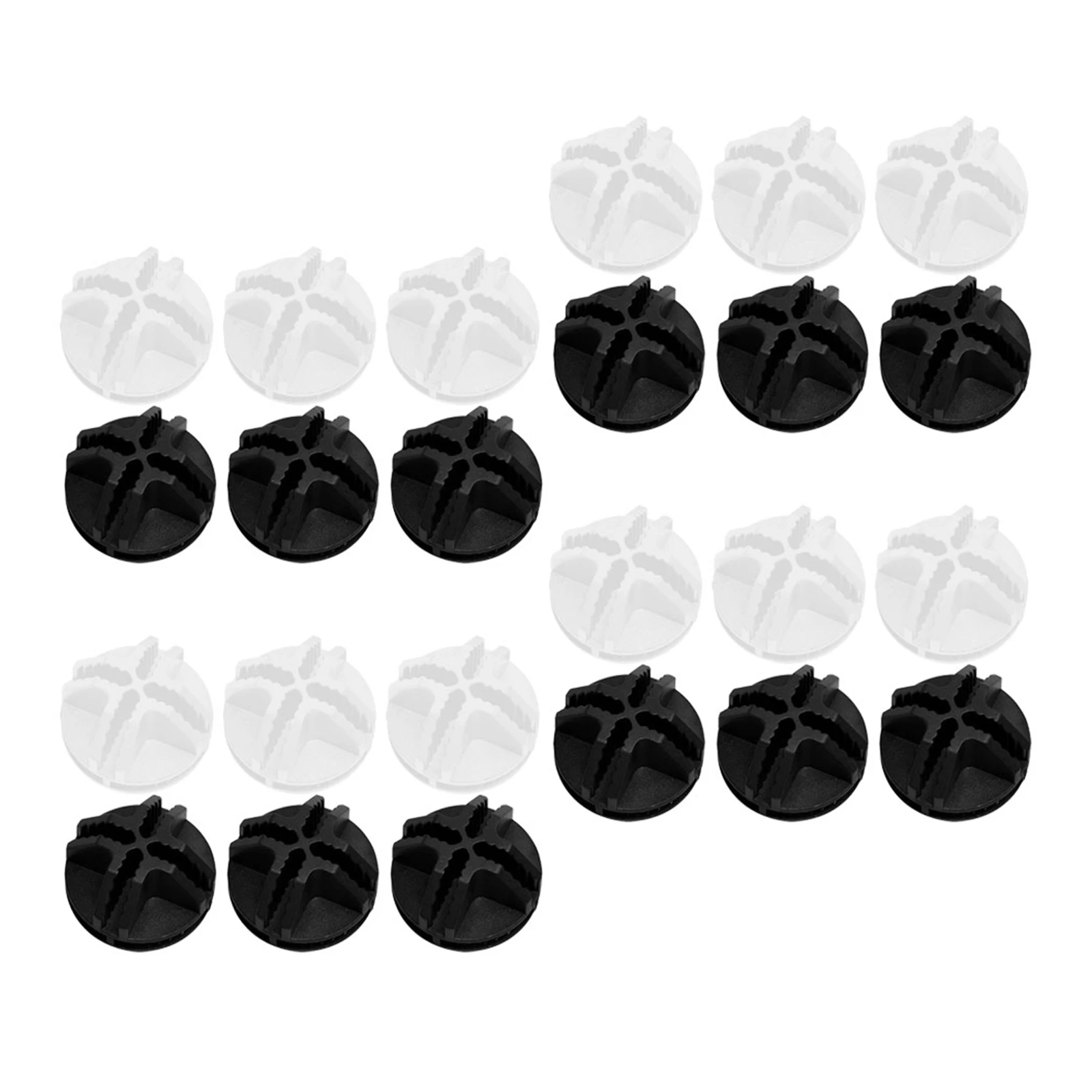 

30Pcs Plastic Mesh Connectors Heavy Duty for Wire Shelving Units DIY Closet Pet Playpen Fence Assembly Fasteners